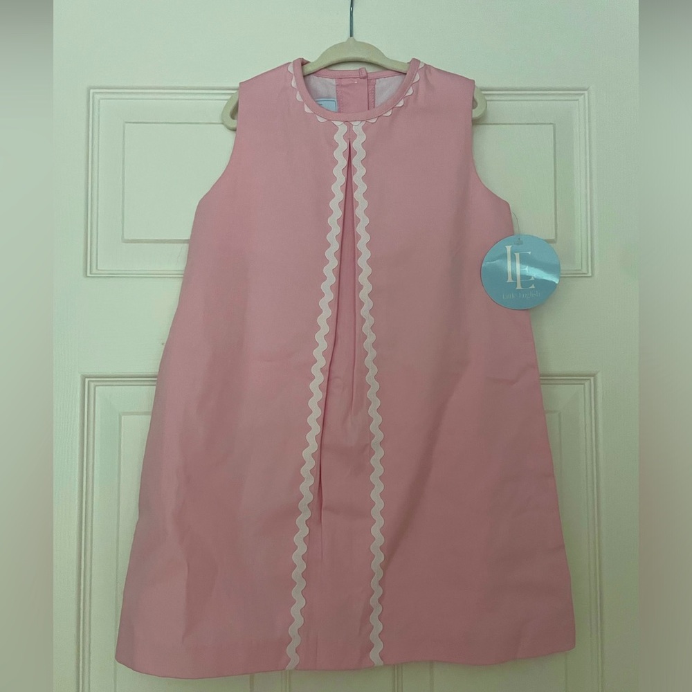 Girls Dress Little English in Pink